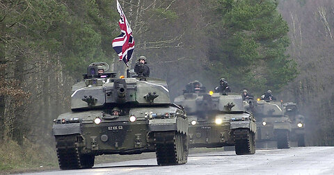 UK Talks Tough On War With Russia...But It Doesn't Have Any Tanks!