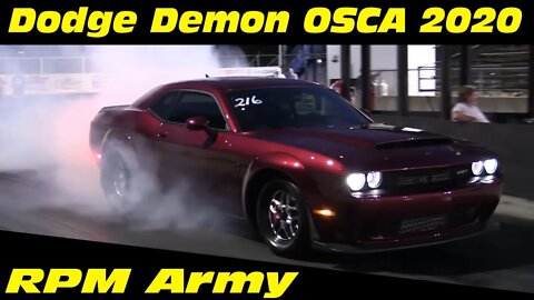 Dodge Demon Drag Race Outlaw Street Cars TNT 2020
