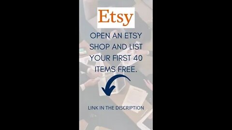 How To Get 40 Free Etsy Listings in2022 | Etsy free listing Link