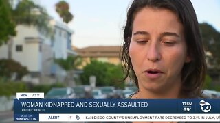 Woman kidnapped and sexually assaulted in Pacific Beach