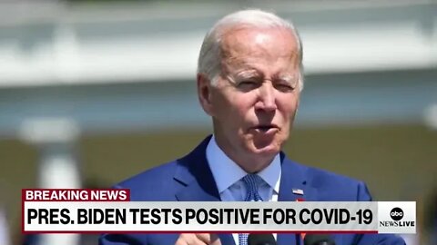 the White House announced today ,President Biden tests positive for COVID19