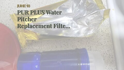 PUR PLUS Water Pitcher Replacement Filter with Lead Reduction (3 Pack), Blue â€“ Compatible wit...