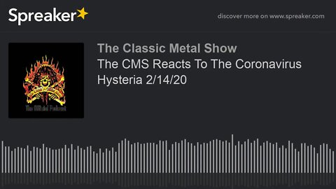 CMS HIGHLIGHT - The CMS Reacts To The Coronavirus Hysteria - 3/14/20