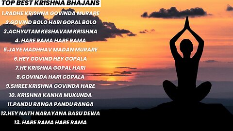 Beautiful songs Lord Krishna. maha mantras hare krishna hare rama - krishna bhajans.