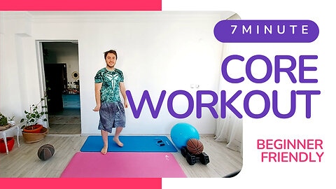 7 MINUTE CORE & LOWER BODY WORKOUT AT HOME