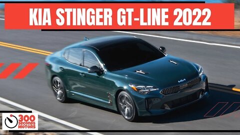 KIA STINGER GT-Line 2022 Entry level with 4-cylinder Turbocharged engine with 300 hp