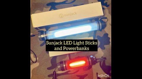Review of the Sunjack LED Light Stick Power Bank