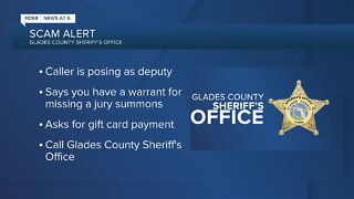 Glades County Sheriff's Office scam warning