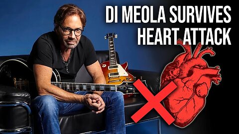 Al Di Meola PROMISES TO RETURN After On Stage Heart Attack