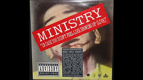 Ministry in case you didnt feel like showing up live - watch party