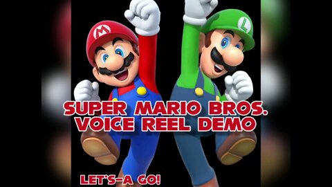 Super Mario Bros. VA Reel Demo (Random Lines)