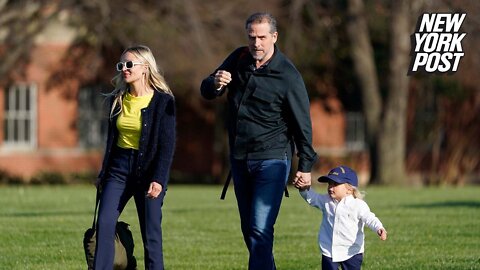 Hunter Biden, son and wife pop up at White House Easter Egg roll