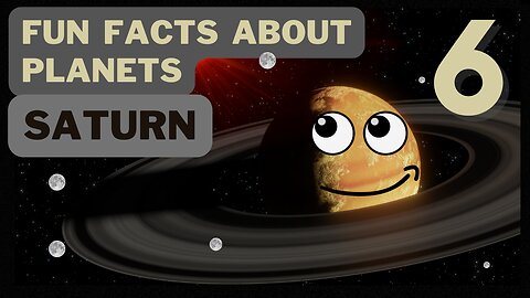 SATURN | FUN FACTS ABOUT PLANETS | science for kids | solar system | space | SafireDream