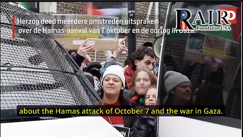 Netherlands: Hamas Supporters Violently Attack Holocaust Museum Opening, Targeting Jews