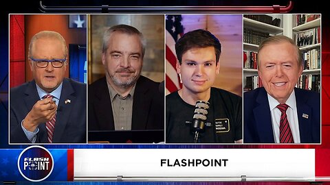 FLASHPOINT 4.22.2024 Host Gene Bailey, Lou Dobbs, Luke Ball, Rick Green, Liz Joy