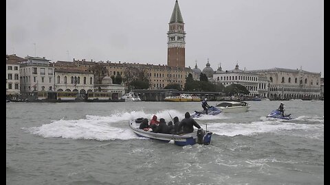 Even Churches Are Now Being Targeted: Climate Crazies Deface St. Mark's Basilica in Venice