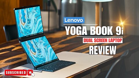 DUAL SCREEN LAPTOP | Lenovo Yoga Book 9i | Review