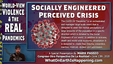 Mark Passio - Weltsichtgewalt und die wahren Pandemien