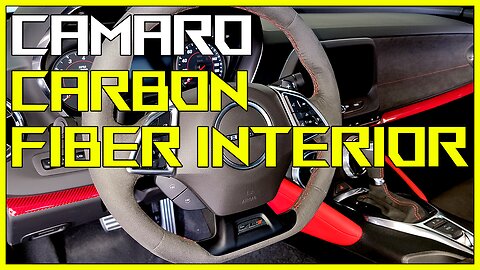 Carbon Fiber Lower Dashboard Install - 2016+ Camaro - p2