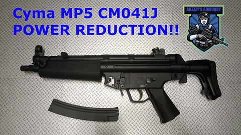 Cyma MP5 CM041J Blue edition Power Reduction