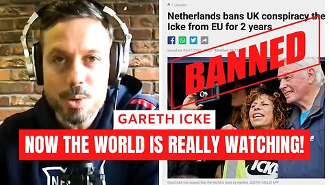 Gareth Icke Speaks About His Dad's EU Ban | Premieres 11/10/22