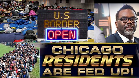 Chicago Migrant Crisis - Protest Against Chicago Migrants !!!