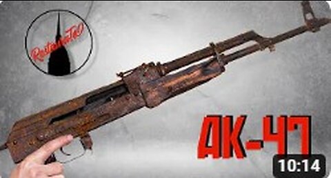 Ak restoration - gun restoration - soviet gun