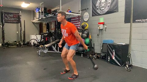 Mobility Monday: (Macebell Alternate Hand Swing to Stack)