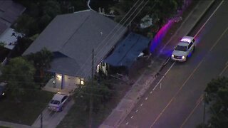 Stolen car crashes into occupied Pinellas Park home