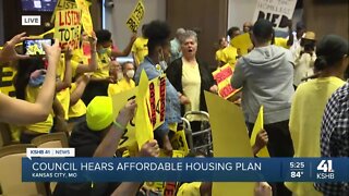 KCMO City Council hears affordable housing plan