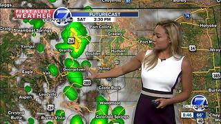 Weekend will feature more storms on Saturday