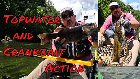 Topwater and Crankbait Action on the River
