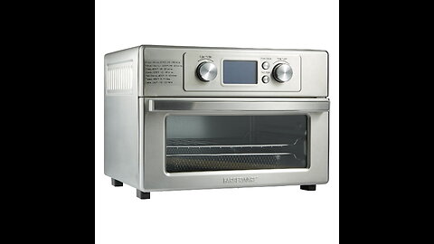 1800 Watt Stainless Steel Air Fryer/Convection Toaster Oven