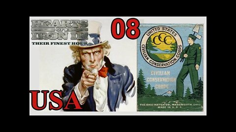 U.S.A. 08 - Black ICE 11.2 - Hearts of Iron 3 - American Society in the 1930s