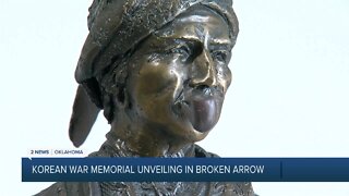 Korean War Memorial unveiling in Broken Arrow
