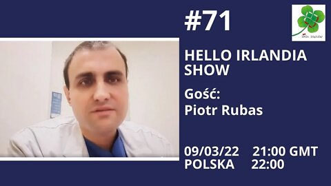 🎙Hello Irlandia Show #71 z Piotrem Rubasem ☘️