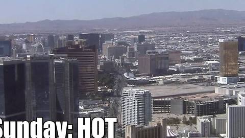 Las Vegas typical summer weather