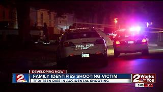 Teen dies in accidental shooting