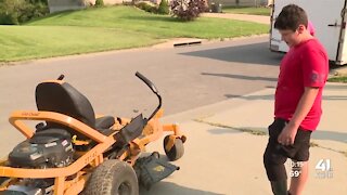 Stolen lawnmower returned to Leavenworth boy