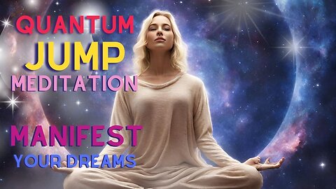 QUANTUM JUMP Meditation | Manifest Your Dreams