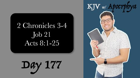 Day 177 - Bible in One Year KJV [2022]