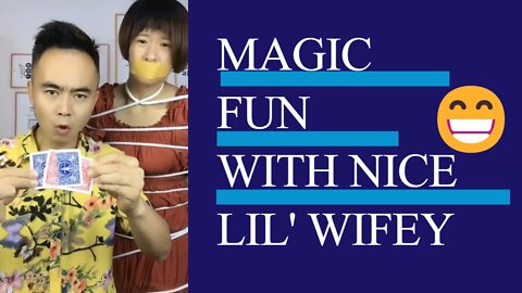 Comedy Zone Presents: Magic Fun With Nice Lil' Wifey😀😀