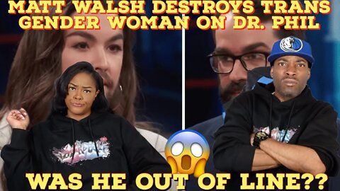 Matt Walsh Breaks Down His VIRAL Dr. Phil Debate {Reaction} | Asia and BJ React