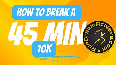 How to Break 45 Minute 10K and Significantly Drop Time