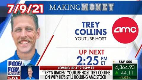 🔴 [LIVE] Fox News with Trey Collins - Meme Stock Dreams Become Reality 💎🦍