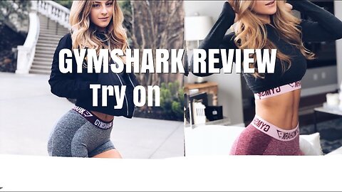 MY GYMSHARK FAVORITES REVIEW(TRY ON)! what to wear to the gym! | DAISYKEECH