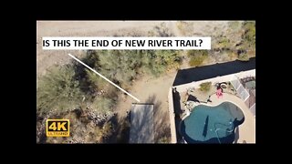 Is this the End of New River Trail? - 4K Drone Video