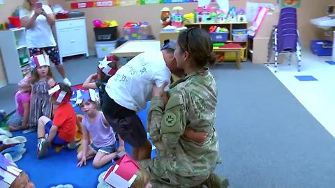 Mother surprises sons after serving 9 months in Afghanistan