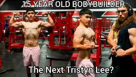 INTENSE BACK WORKOUT WITH 15 YEAR OLD BODYBUILDER! | LOCKOUT CREW