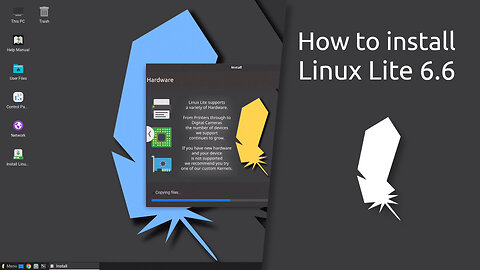 How to install Linux Lite 6.6